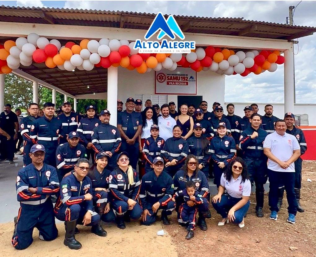 Inauguração da Base Descentralizada do SAMU 192 Recrear.